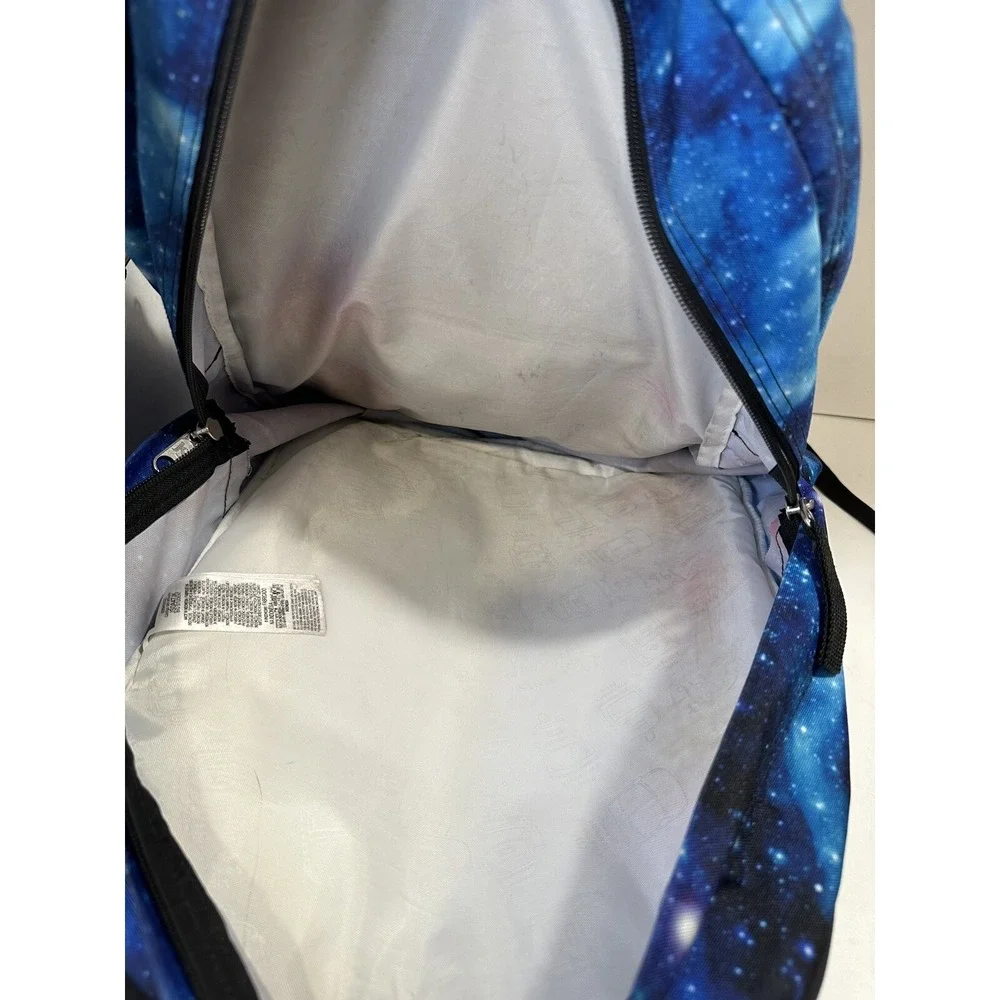 JanSport Big Student Backpack Galaxy Stars‎ Night Sky Laptop Padded Compartment